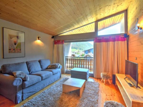Morzine : Apt 6 pers, 2 ch, cuisine équipée, balcon, parking, casier à skis - FR-1-524-119